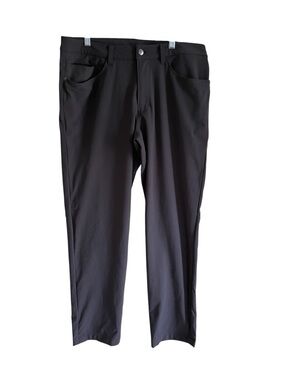 Lululemon ABC Pants Men’s 34x29 Black Warpstreme 5 Pocket Stretch Performance